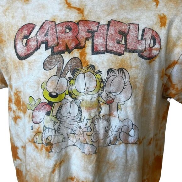 Garfield Graphic Tie Dye T-shirt - Picture 2 of 7